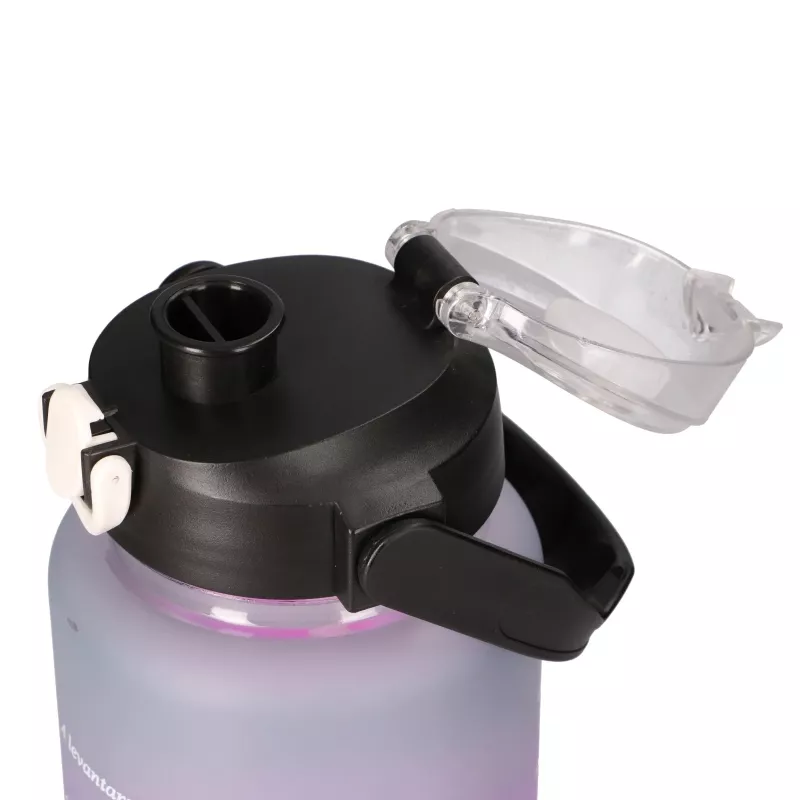 Extralink motyvacinė vandens buteliukų rinkinys 3W1 rožinė-juoda 2000ML+900ML+300ML