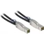 Inter-Tech - Išorinis SAS kabelis - SAS 12 Gbit/s - 36 kontaktų 4x Mini SAS HD (SFF-8644) (M) į 36 kontaktų 4x Mini SAS HD (SFF-8644) (M) - 1,0 m - Juodas (88885008)