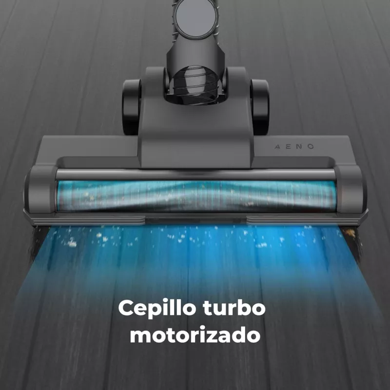 AENO SC1 belaidis dulkių siurblys su MIF filtru, 120 W, juoda/pilka, 2200 mAh