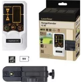 Laserliner RangeXtender G 30 lazerio imtuvas linijiniam lazeriui, diapazonas iki 30 m (033.26E)