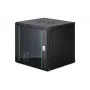 Prie sienos montuojama tinklo spinta DIGITUS Dynamic-N DN-37111 — 12U, 600x600 mm, IP20, raktinis užraktas