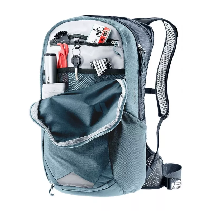 Deuter Race Air 14+3 14 L mėlynas unisex dviračių sporto alpinizmo
