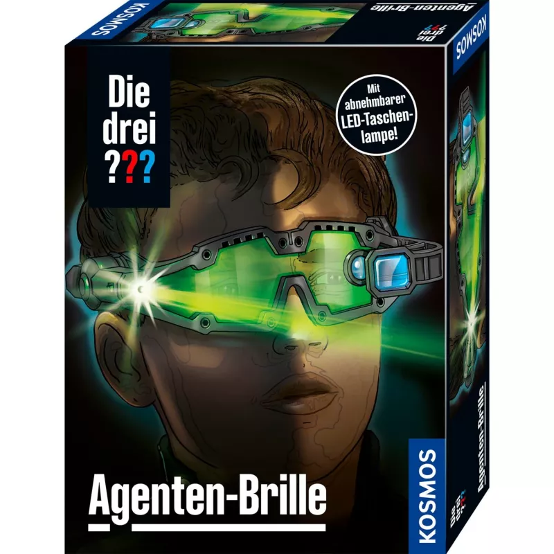 Die drei agentų akiniai, detektyvų rinkiniai