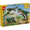 Konstruktorius LEGO Creator 3-in-1 T.Rex statomas modelio rinkinys, 626 vnt., 150 mm aukštis, amžius 9+