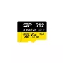 Atminties kortelė Silicon Power Inspire 512 GB MicroSDXC V30 UHS-I U3 A2 4K + adapteris (SP512GBSTXLA2V1NSP)