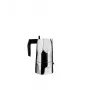 Alessi MT18/3 Espreso aparatas Ossidiana, Nerūdijantis plienas, Aliuminis, 3.5 x 18.5 x 40.5 cm