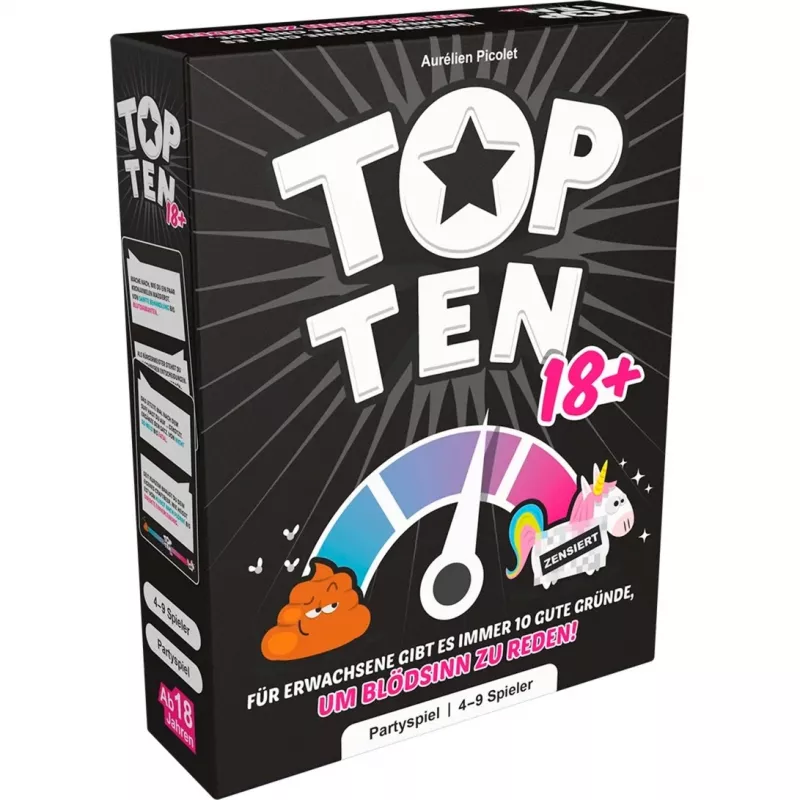 Top Ten 18+, Vakarėlių žaidimas