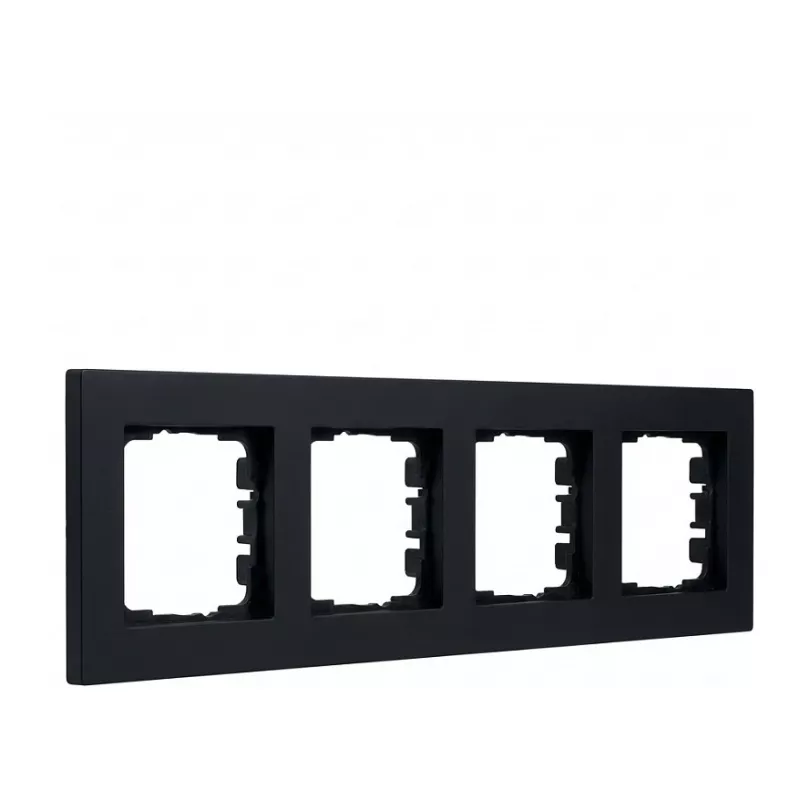 Dangtelio rėmelis 4-ių dalių Gira 021409 modulinėms jungiklių sistemoms, 4 vietų montavimas