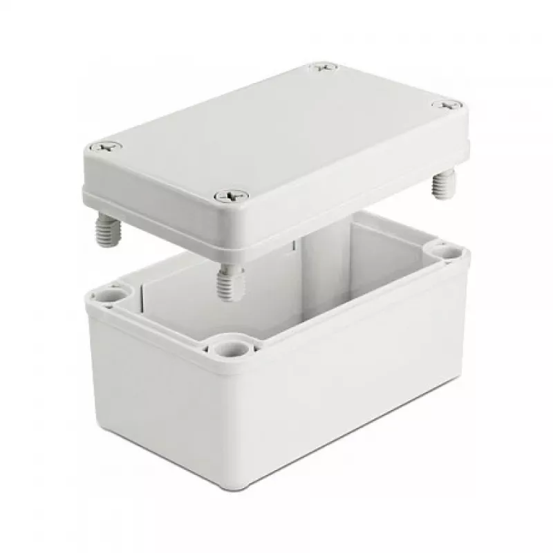 DeLOCK montavimo korpusas IP65 vandeniui atsparus 130 x 80 x 70 mm pilkas