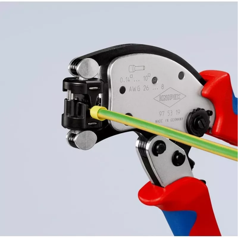 KNIPEX Twistor T savaime prisitaikančios užspaudimo replės užspaudimo replės vielgaliams