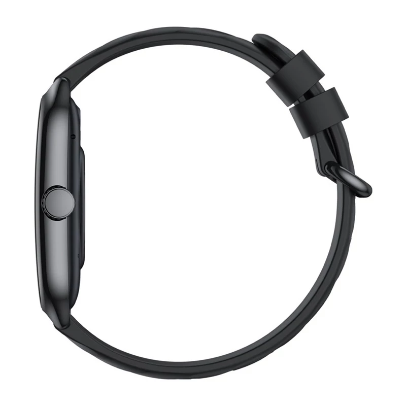Išmanusis laikrodis Zeblaze GTS 4 — 1,94 colio (4,93 cm) AMOLED, 466×466 px, jutiklinis ekranas, „Wi‑Fi“, silikoninis dirželis, juodas