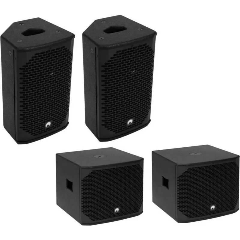 PA garsiakalbių rinkinys Omnitronic AZX passiv S 200W 8 Ohm pasyvieji garsiakalbiai