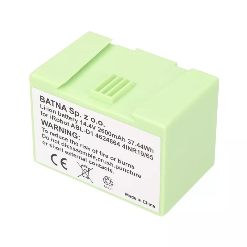 Roomba | baterija, įkraunama baterija dulkių siurbliui | E5 E6 I7 14.4V 2600mAh
