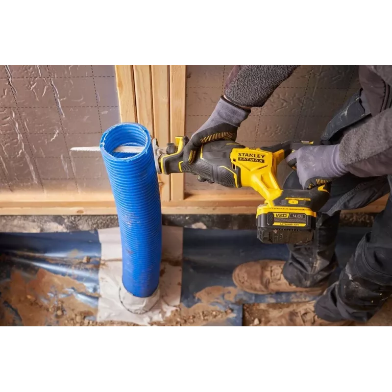 Stanley Fatmax SFMCS311B Reciprokinis pjūklas 18 V juodas, geltonas