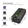 Automobilinis keitiklis Qoltec Monolith 1200 W juodas 12 V