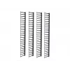 APC NetShelter kabelių tvarkymas, vertikalus kabelių tvarkiklis, skirtas NetShelter SX tinklo spintoms 48U, 4 vnt. rinkinys, 250 x 2045 x 170 mm