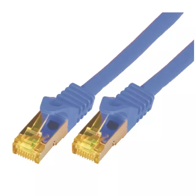 Tinklo kabelis M-Cab 5m RJ-45 Cat7 mėlynas