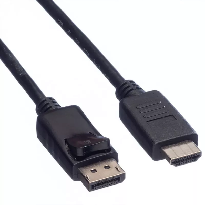 DisplayPort kabelis VALUE DP - HDTV M/M 1m