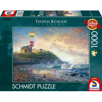 Thomas Kinkade Studios: Leuchtturm der Hoffnung, dėlionė 1000 dalių