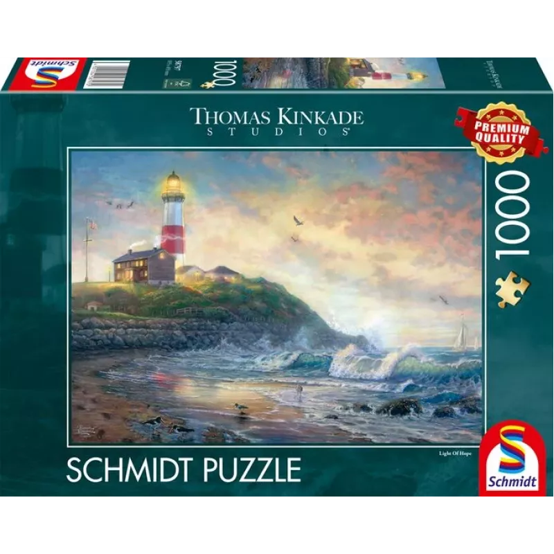 Thomas Kinkade Studios: Leuchtturm der Hoffnung, dėlionė 1000 dalių