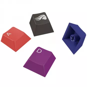 Keycaps GLORIOUS GPBT Gradient Celestial Fire PBT dažų sublimacija ANSI išdėstymas