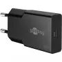 Goobay USB-C™ PD GaN plonas greitasis įkroviklis (30 W) juodas