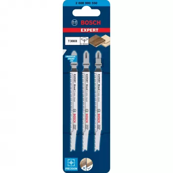 Bosch 2 608 900 550 siaurapjūklio / slankiojo pjūklo / gręžimo pjūklo geležtė Siaurapjūklio geležtė Didelio anglies plieno (HCS) 3 vnt.