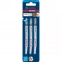 Bosch 2 608 900 550 siaurapjūklio / slankiojo pjūklo / gręžimo pjūklo geležtė Siaurapjūklio geležtė Didelio anglies plieno (HCS) 3 vnt.