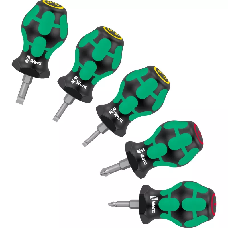 Atsuktuvų rinkinys Wera Stubby Set 1