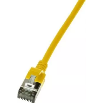 LogiLink plonas U/FTP tinklo kabelis 3 m Cat6a U/FTP (STP) geltonas (CQ9067S)