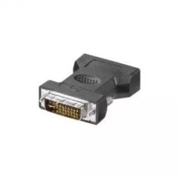 Wentronic Goobay Analoginis DVI/VGA adapteris, DVI-I kištukas Dual-Link (24+5 kontaktų), juodas - DVI-I kištukas Dual-Link (24+5 kontaktų) > VGA lizdas (15 kontaktų) (68030)