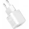 USB C/A tinklo įkroviklis YENKEE YAC G38 20W 3A Power Delivery (USB‑C ir USB‑A)