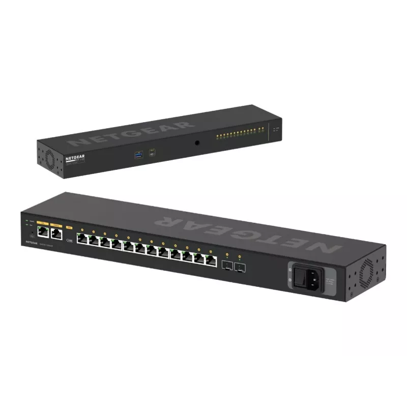 NETGEAR M4250-12M2XF valdomas L2/L3 2.5G Ethernet 1U juodas