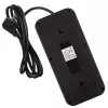 Maitinimo lizdų blokas MACLEAN MCE389 B — 6 lizdai, 4×USB-A + 1×USB-C, 110–240V, 2.1A, 2500W, 1.5 m laidas, juodas