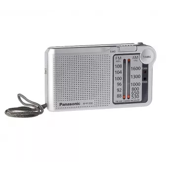 Panasonic RF-P150DEG nešiojamasis analoginis radijas, sidabrinis