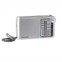Panasonic RF-P150DEG nešiojamasis analoginis radijas, sidabrinis