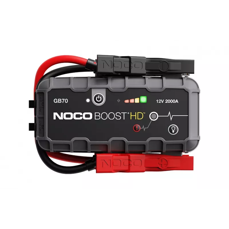 NOCO GB70 Boost 12V 2000A Jump Starter paleidimo įrenginys su integruota 12V/USB baterija