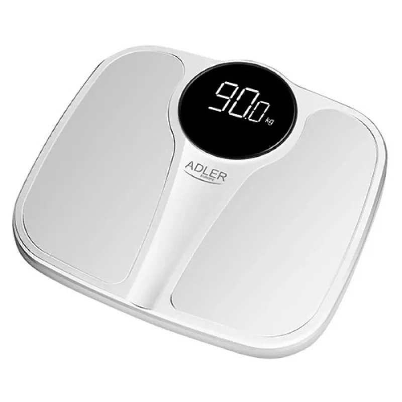 Elektrinės vonios svarstyklės Adler AD 8172w LED