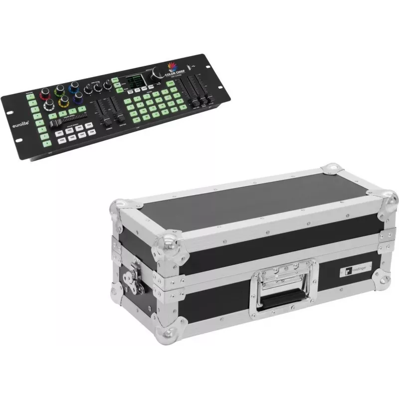 Apšvietimo rinkinys EUROLITE DMX LED Color Chief Set 20000484 su dėklu