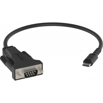 Vision Professional - Sirius adapteris - 24 kontaktų USB-C (V) į DB-9 (V) - juodas