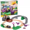 Brio World Dinozaurų nuotykių rinkinys, geležinkelis