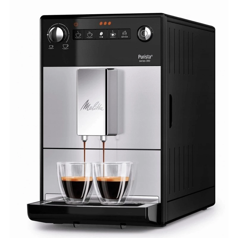Melitta Purista Series 300 F23/0-101 Bean to Cup Coffee Machine - Sidabrinė