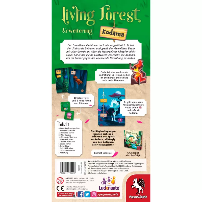 Living Forest: Kodama, stalo žaidimo papildymas