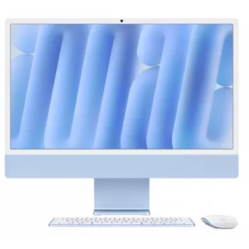 iMac 24 colių: M4 10/10, 16 GB, 512 GB SSD – mėlynas