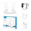 Stalinis maršrutizatorius Cudy WR1200 dviejų juostų Wi‑Fi 5 (802.11ac) 867 Mbit/s, 4x RJ‑45 LAN, baltas