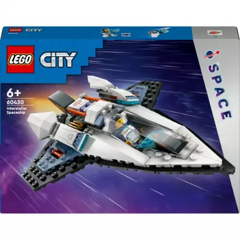 LEGO City konstruktorius „Kosminis laivas“ 60430 — 240 dalių, 1 minifigūrėlė, amžius 6+, 170×220×40 mm