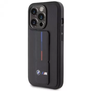 BMW | BMHCP15X22GSLK | Nugarėlė | Apple | iPhone 15 Pro Max | TPU, PC, Eko oda | Juoda