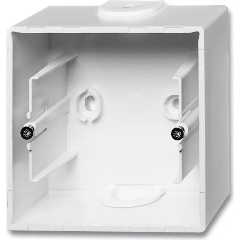 Kabelių lovelis Busch-Jaeger 2CKA001799A0897, baltas, 80×43×80 mm