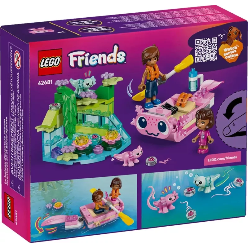 LEGO FRIENDS 42681 Aksolotlio nuotykių valtis