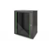 DIGITUS Dynamic Basic DN-19 16-U-EC-SW - Spinta - Tinklo spinta - tinkama montuoti ant sienos - RAL 9005 - 16U - 48,3 cm (19 inch)